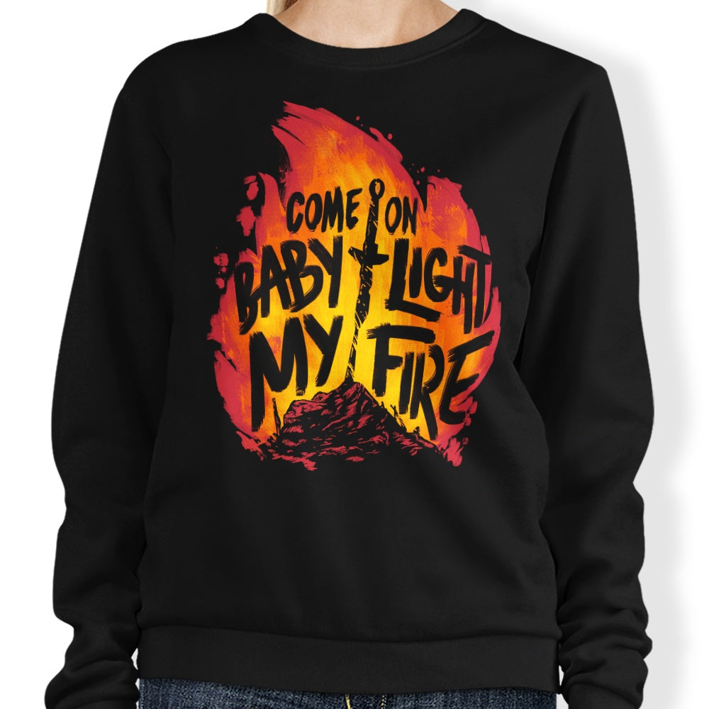 Light My Fire - Adult & Kids T-Shirts, Sweatshirts & Hoodies apparel design preview 1