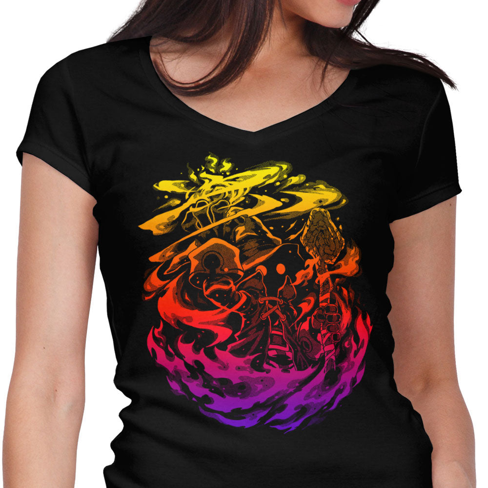 Like the Sun Women's V-Neck - Adult & Kids T-Shirts, Sweatshirts & Hoodies apparel design preview 1