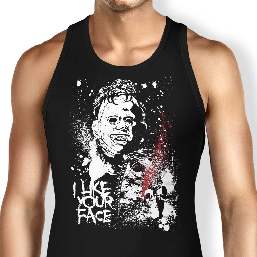 Like Your Face Tank Top - Adult & Kids T-Shirts, Sweatshirts & Hoodies apparel design preview 1