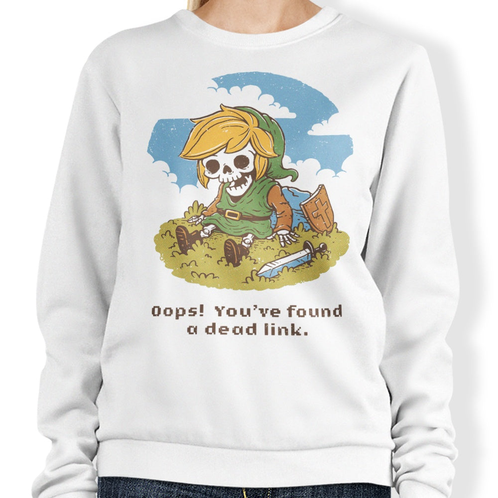 Link is Dead - Adult & Kids T-Shirts, Sweatshirts & Hoodies apparel design preview 1