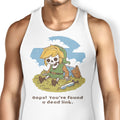 Link is Dead Tank Top - Adult & Kids T-Shirts, Sweatshirts & Hoodies apparel design preview 1