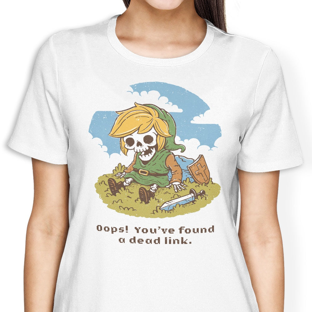 Link is Dead Women's Apparel - Adult & Kids T-Shirts, Sweatshirts & Hoodies apparel design preview 1