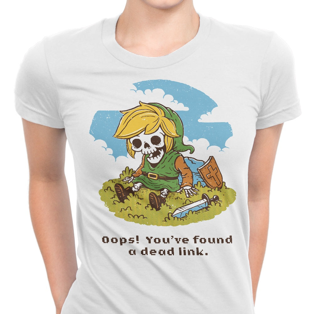 Link is Dead Women's Apparel - Adult & Kids T-Shirts, Sweatshirts & Hoodies apparel design preview 2