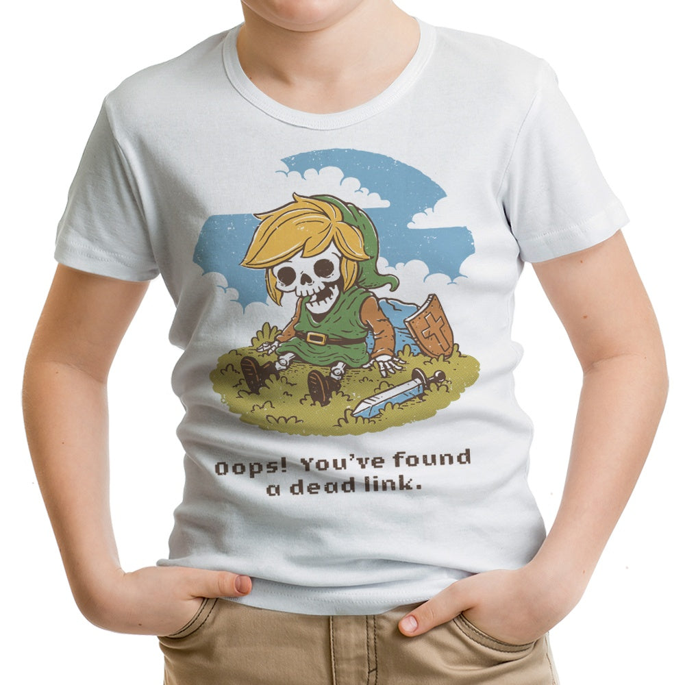 Link is Dead Youth Apparel - Adult & Kids T-Shirts, Sweatshirts & Hoodies apparel design preview 1