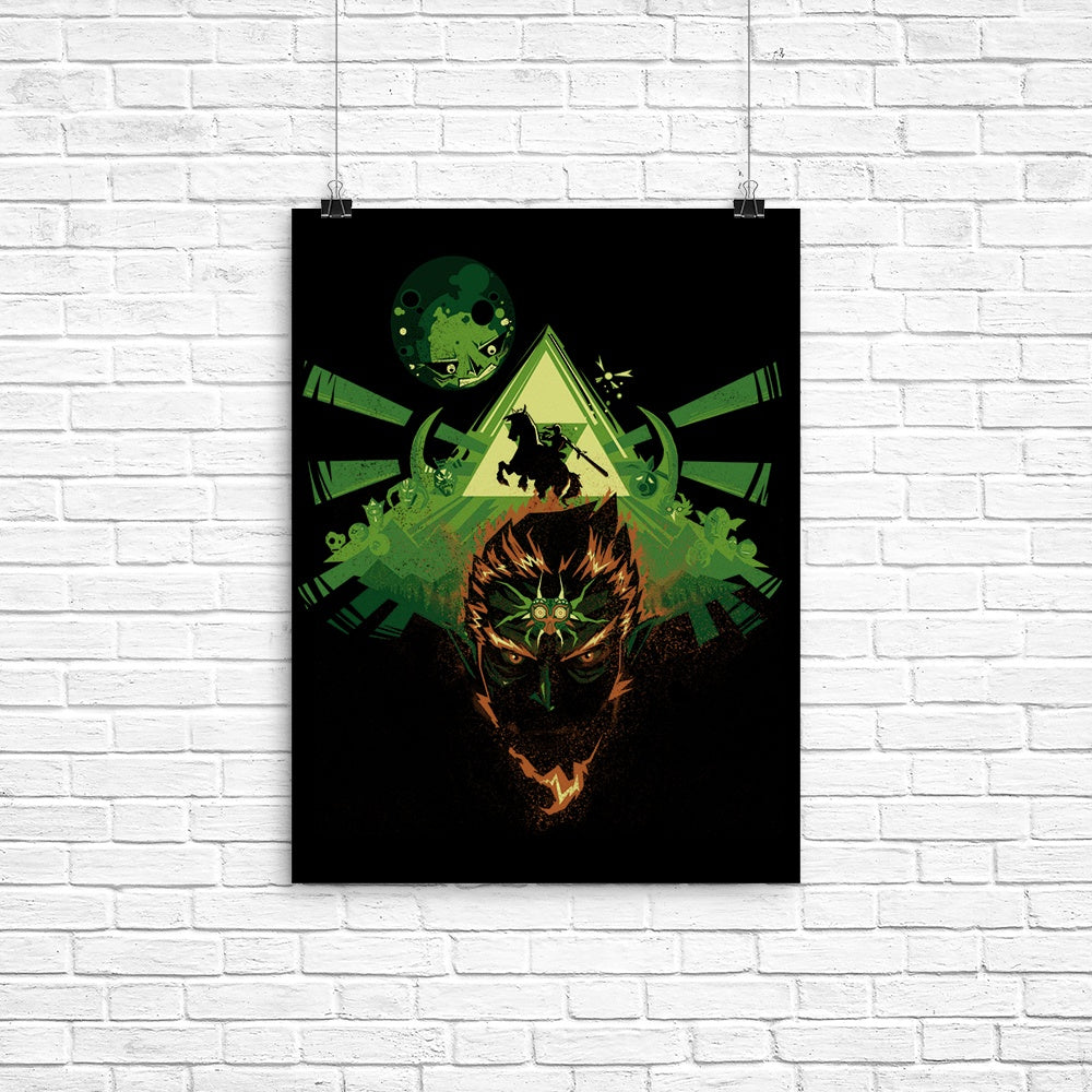 Link's Nightmare Poster - Adult & Kids T-Shirts, Sweatshirts & Hoodies apparel design preview 1