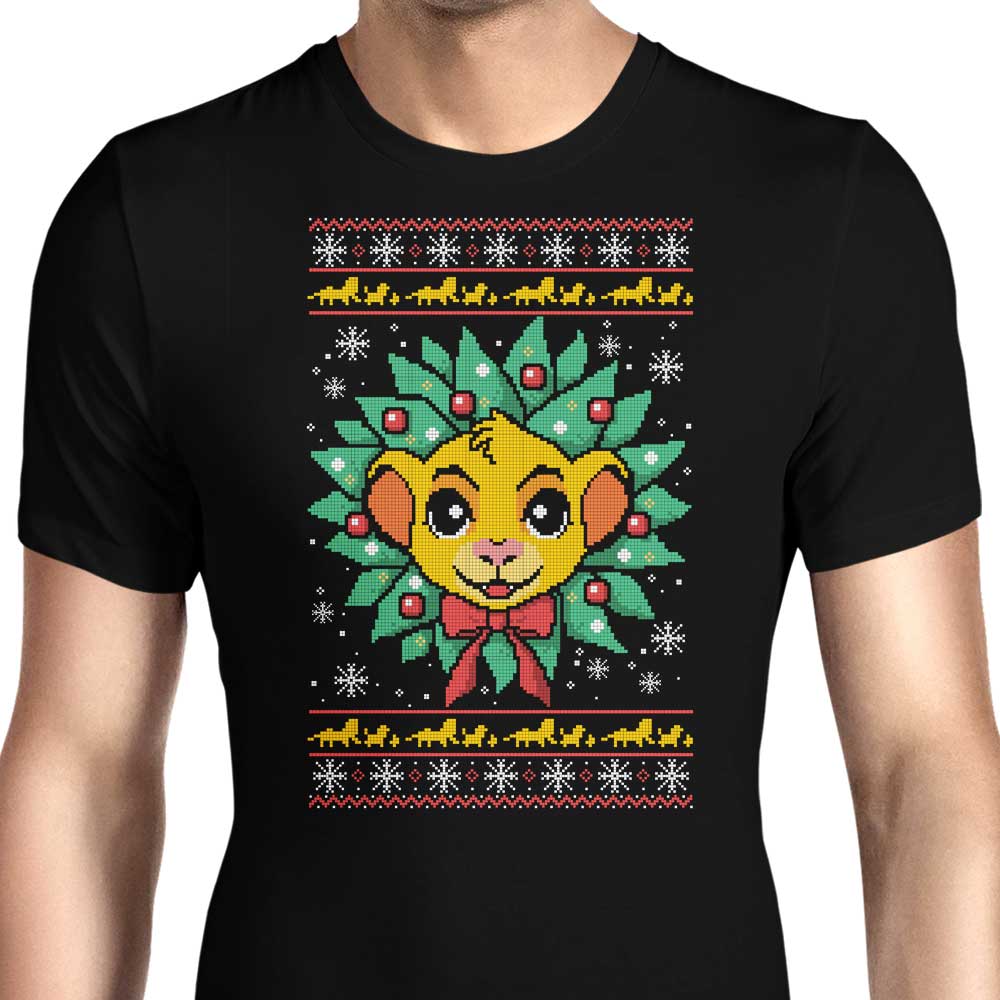 Lion Christmas Men's Apparel - Adult & Kids T-Shirts, Sweatshirts & Hoodies apparel design preview 1