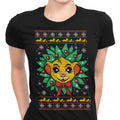 Lion Christmas Women's Apparel - Adult & Kids T-Shirts, Sweatshirts & Hoodies apparel design preview 1