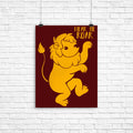 Lion Kawaii Poster - Adult & Kids T-Shirts, Sweatshirts & Hoodies apparel design preview 1
