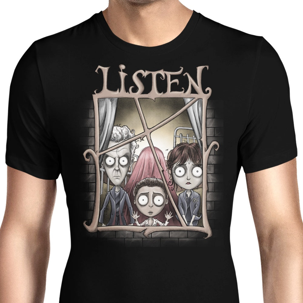 Listen Men's Apparel - Adult & Kids T-Shirts, Sweatshirts & Hoodies apparel design preview 1