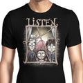 Listen Men's Apparel - Adult & Kids T-Shirts, Sweatshirts & Hoodies apparel design preview 1