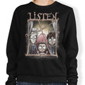 Listen - Adult & Kids T-Shirts, Sweatshirts & Hoodies apparel design preview 1