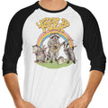 Listen to Folk 3/4 Sleeve Raglan - Adult & Kids T-Shirts, Sweatshirts & Hoodies apparel design preview 1
