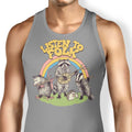 Listen to Folk Tank Top - Adult & Kids T-Shirts, Sweatshirts & Hoodies apparel design preview 1