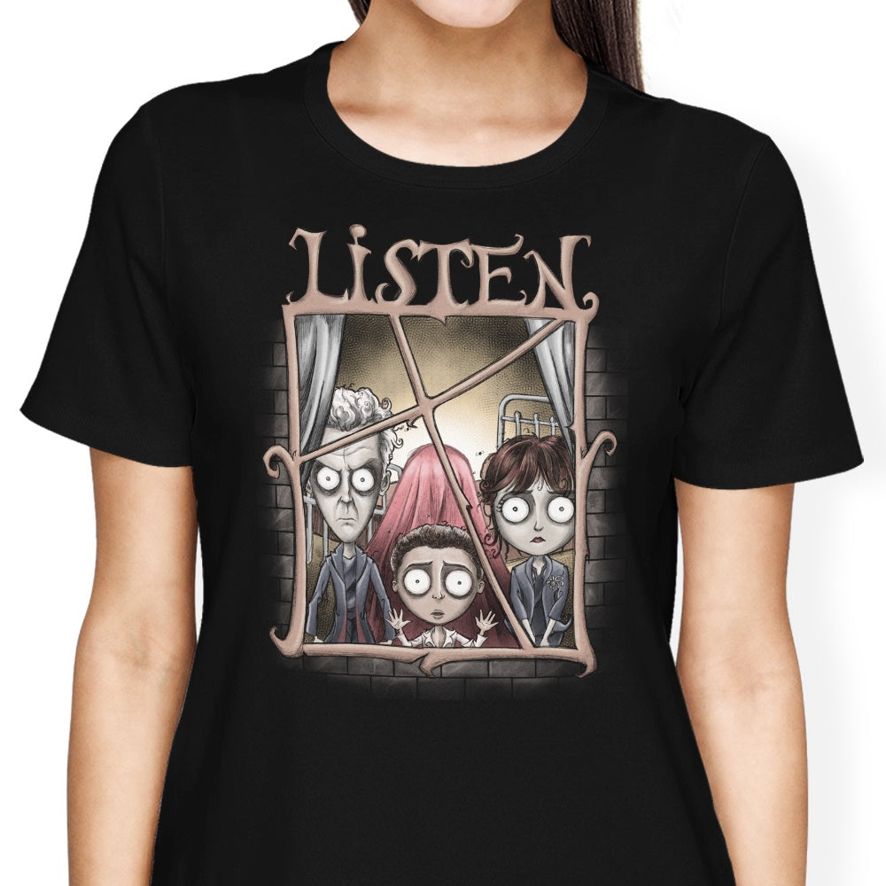 Listen Women's Apparel - Adult & Kids T-Shirts, Sweatshirts & Hoodies apparel design preview 2