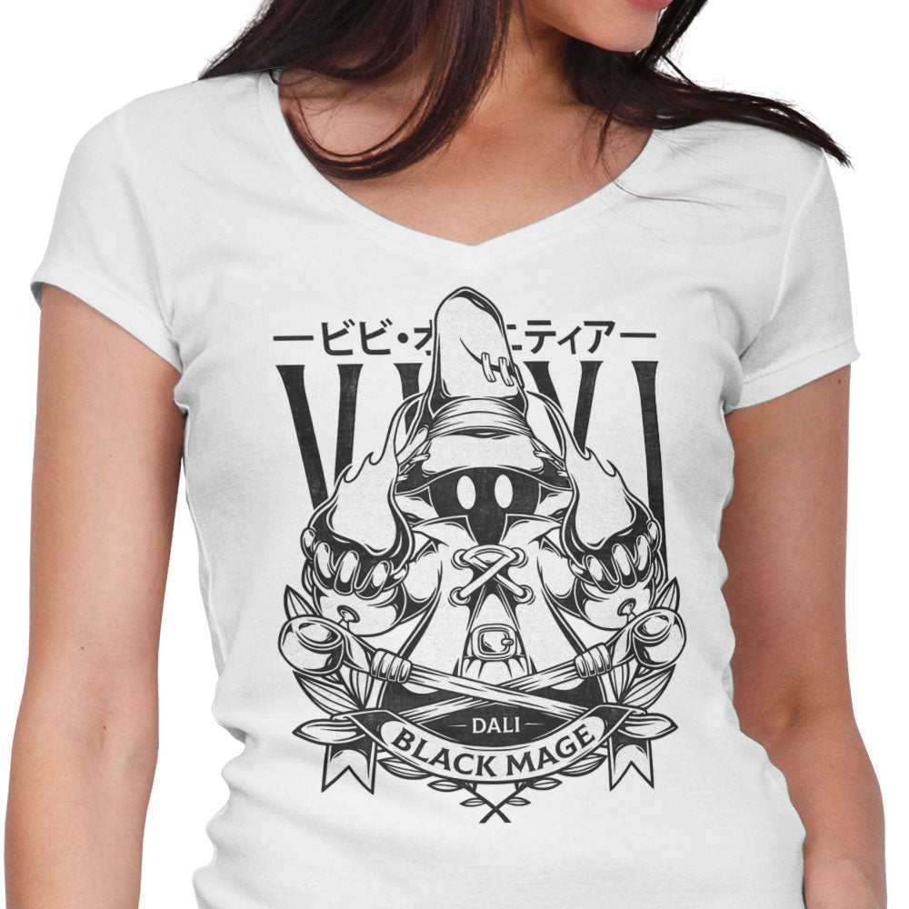Little Black Magic Women's V-Neck - Adult & Kids T-Shirts, Sweatshirts & Hoodies apparel design preview 1