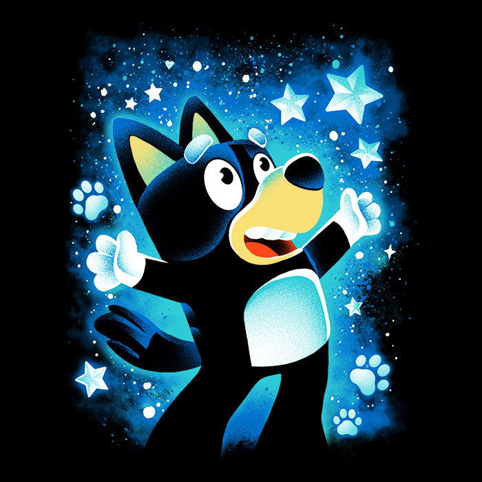 Little Blue Dog Men's Apparel - Adult & Kids T-Shirts, Sweatshirts & Hoodies apparel design preview 2