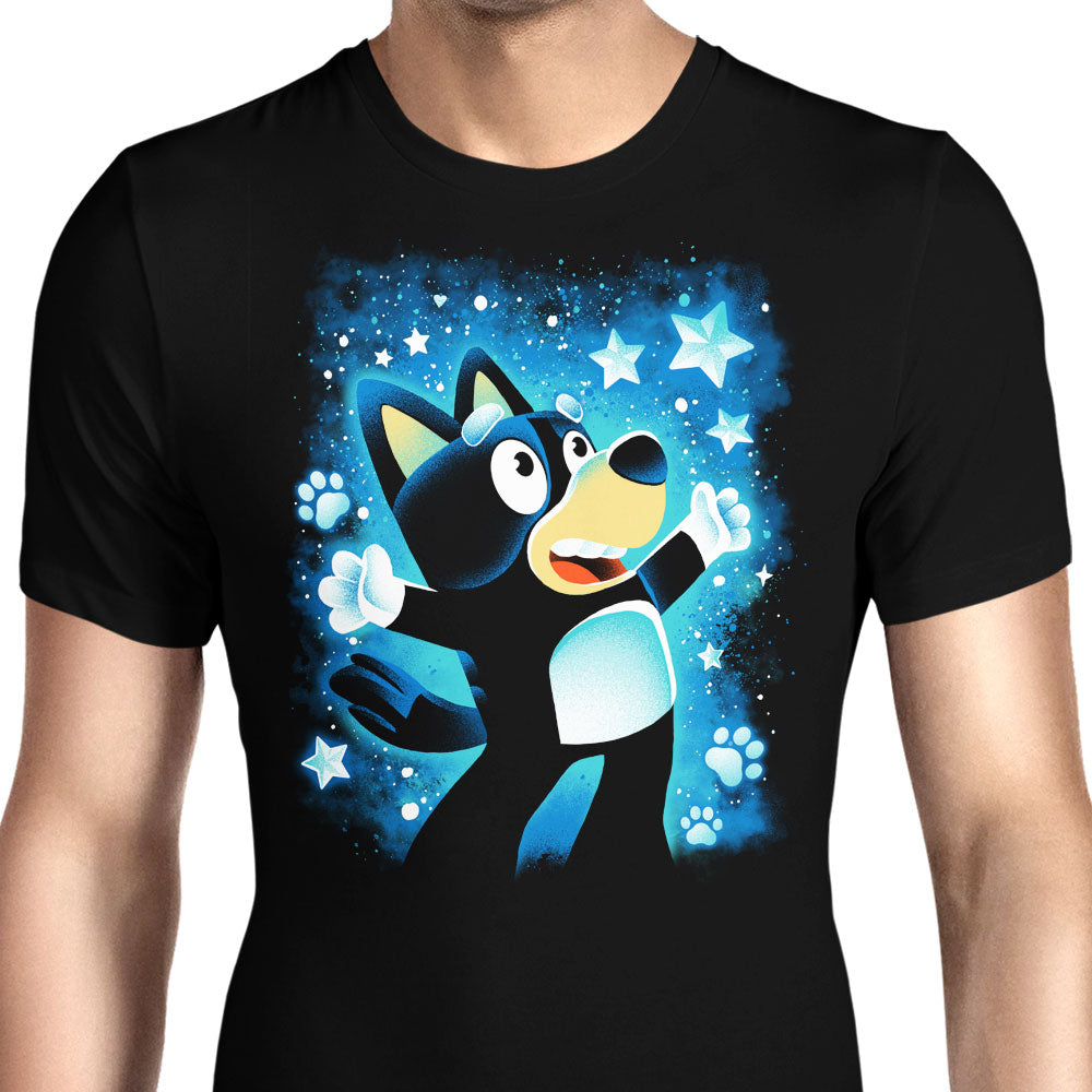Little Blue Dog Men's Apparel - Adult & Kids T-Shirts, Sweatshirts & Hoodies apparel design preview 1