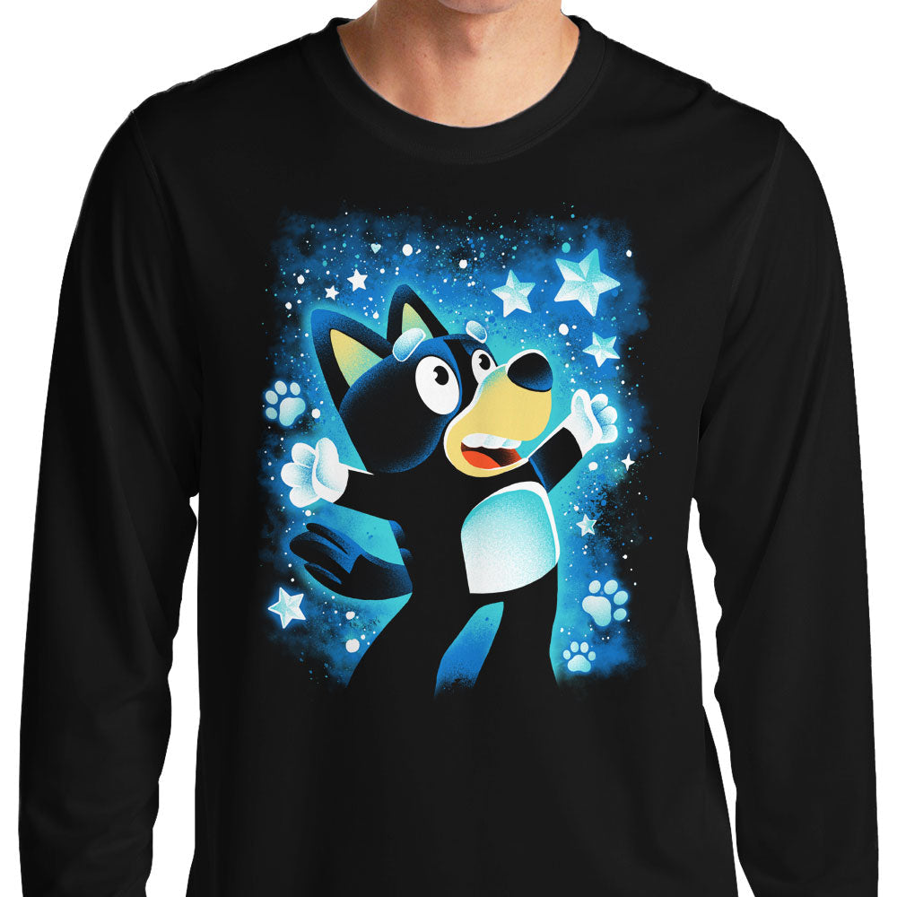 Little Blue Dog - Adult & Kids T-Shirts, Sweatshirts & Hoodies apparel design preview 1