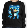 Little Blue Dog - Adult & Kids T-Shirts, Sweatshirts & Hoodies apparel design preview 1