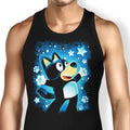 Little Blue Dog Tank Top - Adult & Kids T-Shirts, Sweatshirts & Hoodies apparel design preview 1