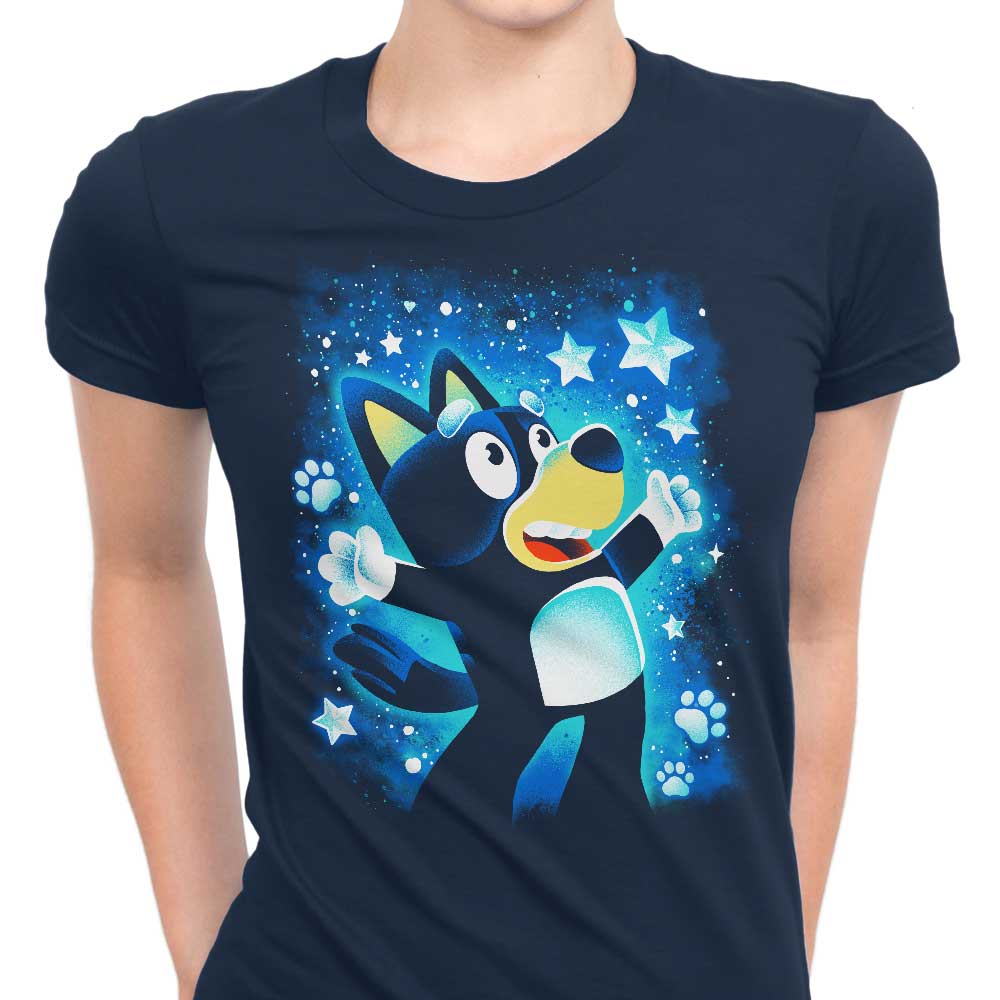 Little Blue Dog Women's Apparel - Adult & Kids T-Shirts, Sweatshirts & Hoodies apparel design preview 1