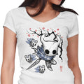 Little Ghost Women's V-Neck - Adult & Kids T-Shirts, Sweatshirts & Hoodies apparel design preview 1