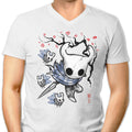Little Ghost Men's V-Neck - Adult & Kids T-Shirts, Sweatshirts & Hoodies apparel design preview 1