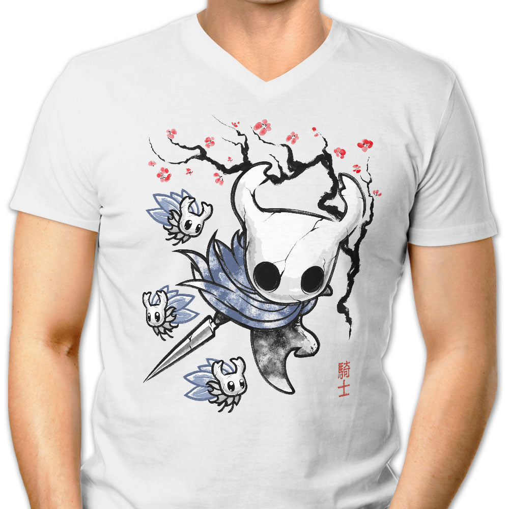 Little Ghost Men's V-Neck - Adult & Kids T-Shirts, Sweatshirts & Hoodies apparel design preview 1