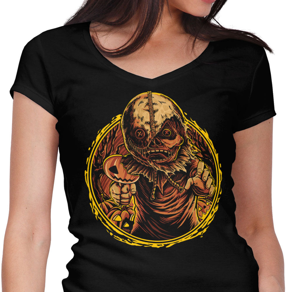 Little Reaper Women's V-Neck - Adult & Kids T-Shirts, Sweatshirts & Hoodies apparel design preview 1