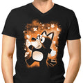 Little Sister Dog Men's V-Neck - Adult & Kids T-Shirts, Sweatshirts & Hoodies apparel design preview 1