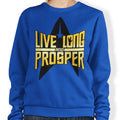 Live Long - Adult & Kids T-Shirts, Sweatshirts & Hoodies apparel design preview 1