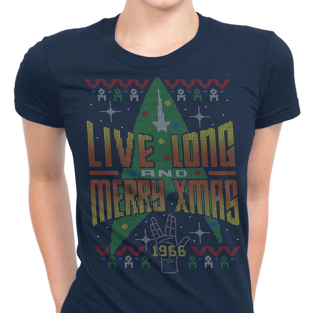 Live Long Ugly Sweater Women's Apparel - Adult & Kids T-Shirts, Sweatshirts & Hoodies apparel design preview 1