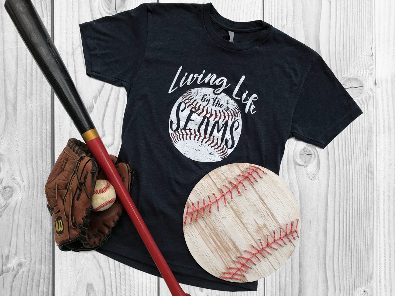 Sale Southernology Statement Baseball Life by the - Adult & Kids T-Shirts, Sweatshirts & Hoodies apparel design preview 2