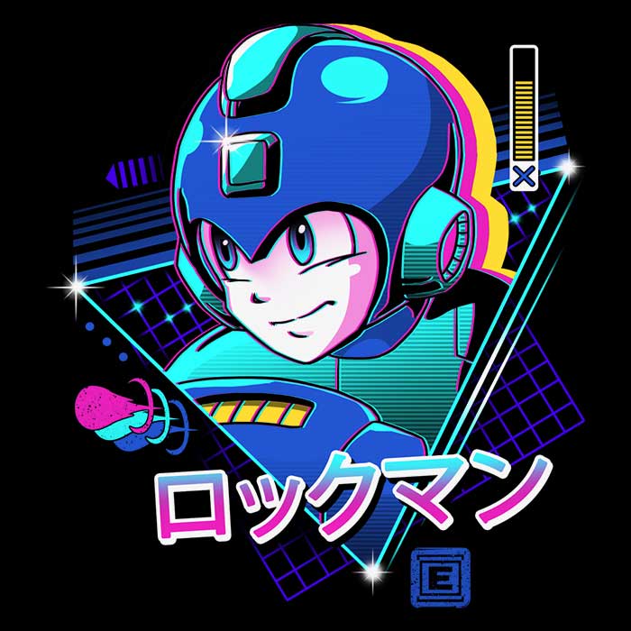 LoFi Blue Bomber Coasters - Adult & Kids T-Shirts, Sweatshirts & Hoodies apparel design preview 1