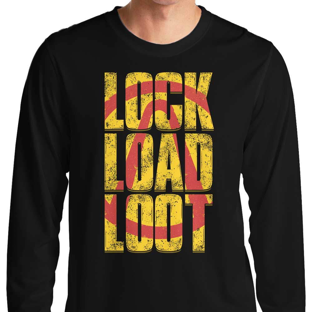 Lock Load Loot - Adult & Kids T-Shirts, Sweatshirts & Hoodies apparel design preview 1