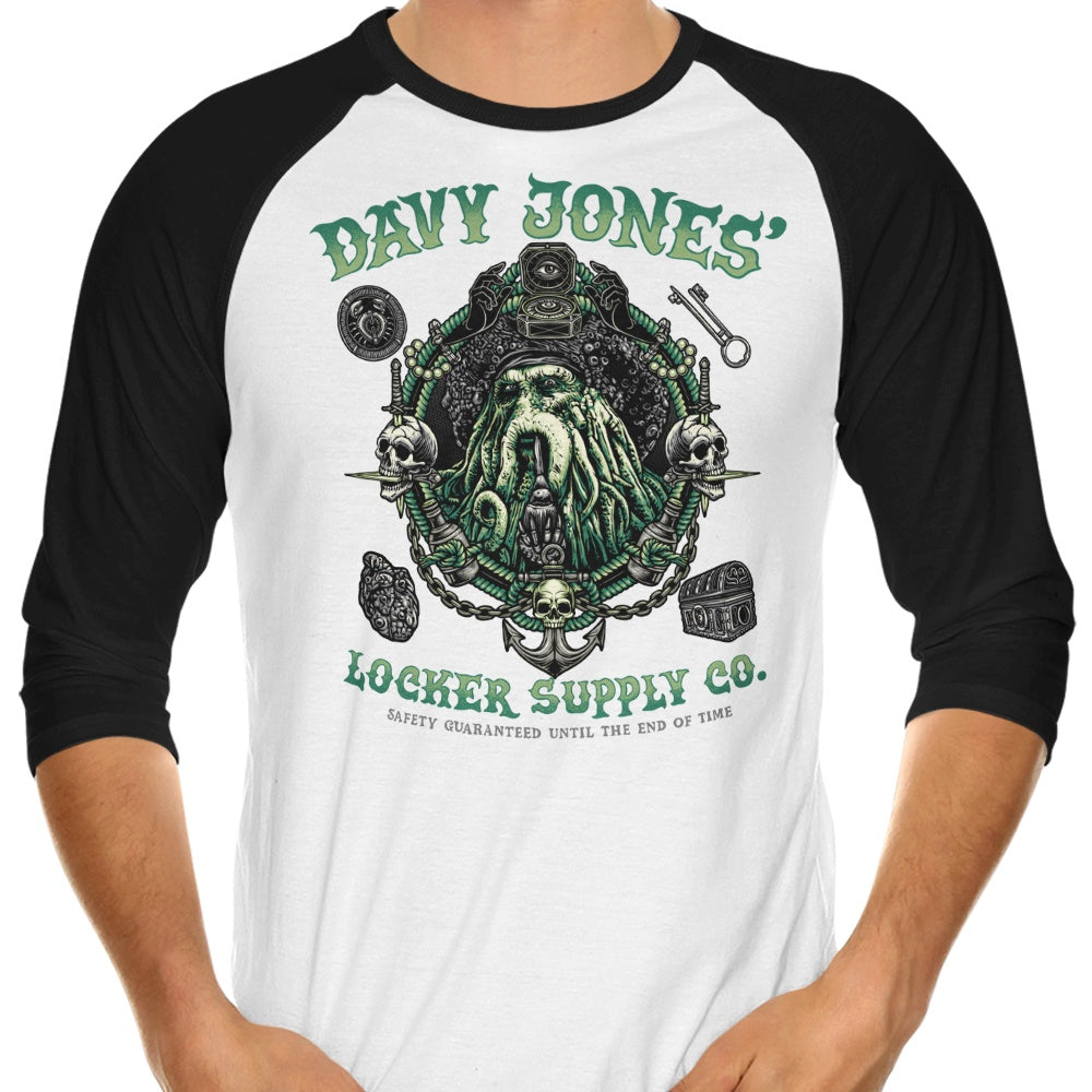 Locker Supply 3/4 Sleeve Raglan - Adult & Kids T-Shirts, Sweatshirts & Hoodies apparel design preview 1