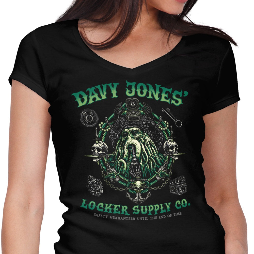 Locker Supply Women's V-Neck - Adult & Kids T-Shirts, Sweatshirts & Hoodies apparel design preview 1