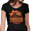 Log Truck Trauma Women's V-Neck - Adult & Kids T-Shirts, Sweatshirts & Hoodies apparel design preview 1