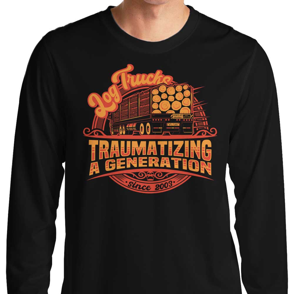 Log Truck Trauma - Adult & Kids T-Shirts, Sweatshirts & Hoodies apparel design preview 1