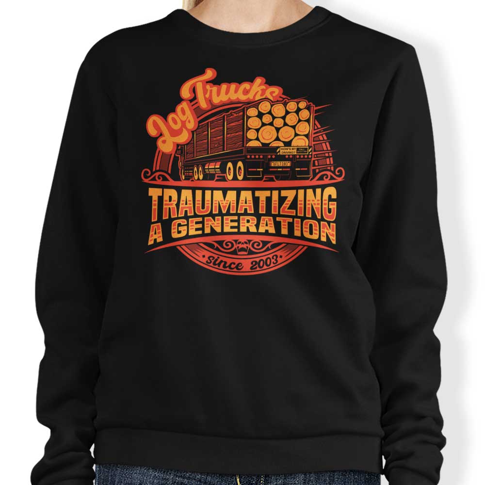 Log Truck Trauma - Adult & Kids T-Shirts, Sweatshirts & Hoodies apparel design preview 1