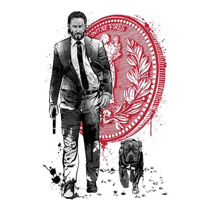 Lone Hitman and Cub Men's Apparel - Adult & Kids T-Shirts, Sweatshirts & Hoodies apparel design preview 2