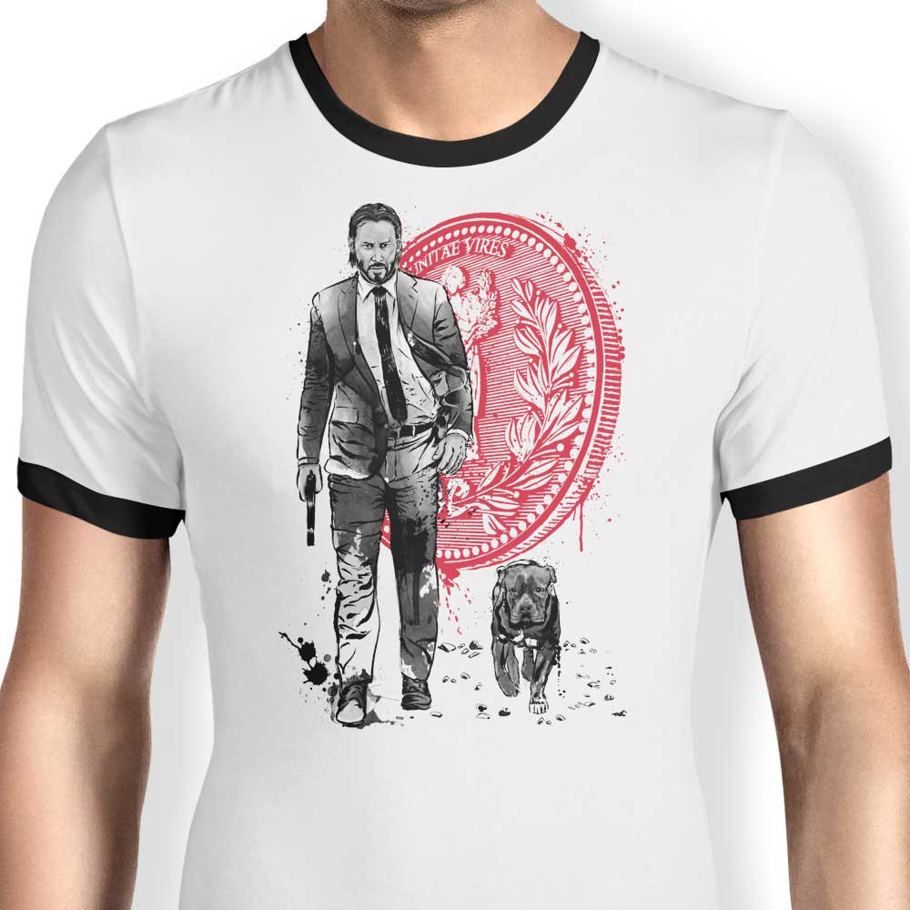 Lone Hitman and Cub Ringer - Adult & Kids T-Shirts, Sweatshirts & Hoodies apparel design preview 1