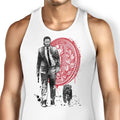 Lone Hitman and Cub Tank Top - Adult & Kids T-Shirts, Sweatshirts & Hoodies apparel design preview 1