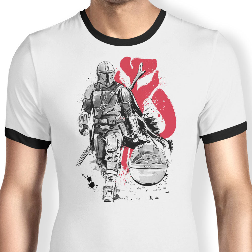 Lone Hunter and Cup Ringer - Adult & Kids T-Shirts, Sweatshirts & Hoodies apparel design preview 1