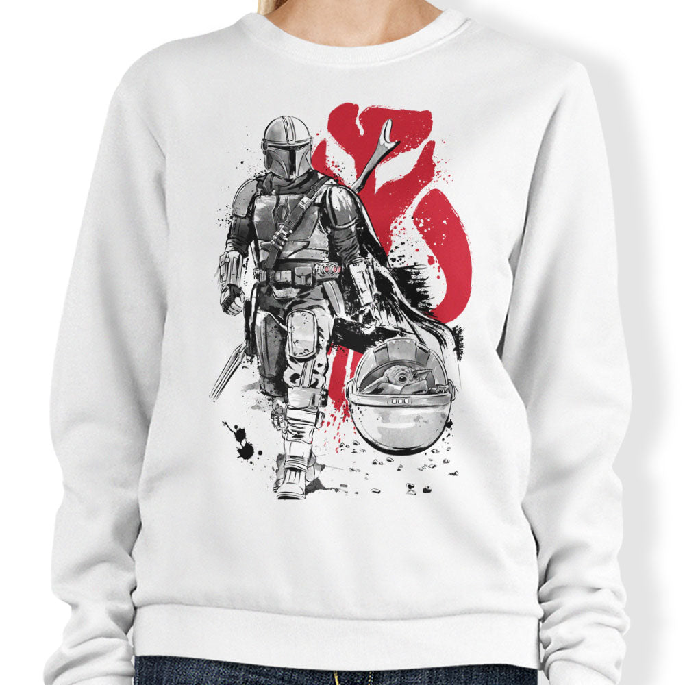 Lone Hunter and Cup - Adult & Kids T-Shirts, Sweatshirts & Hoodies apparel design preview 1