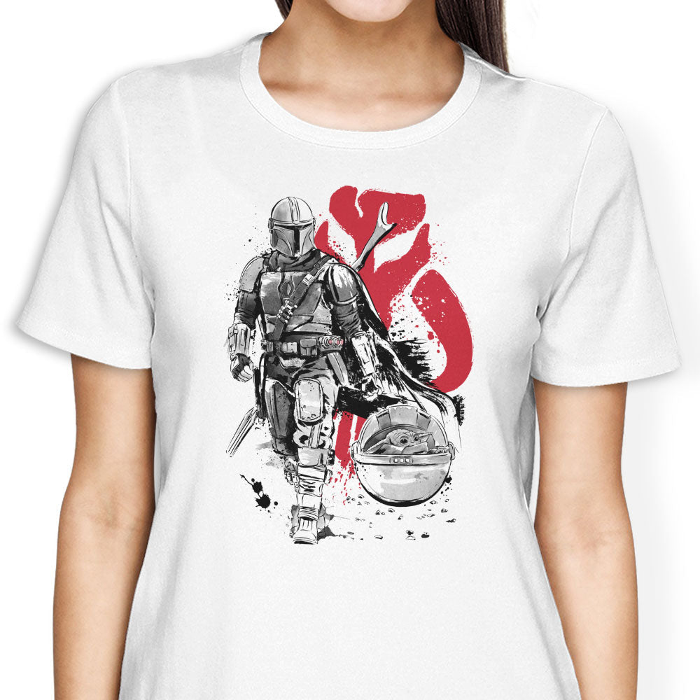 Lone Hunter and Cup Women's Apparel - Adult & Kids T-Shirts, Sweatshirts & Hoodies apparel design preview 2