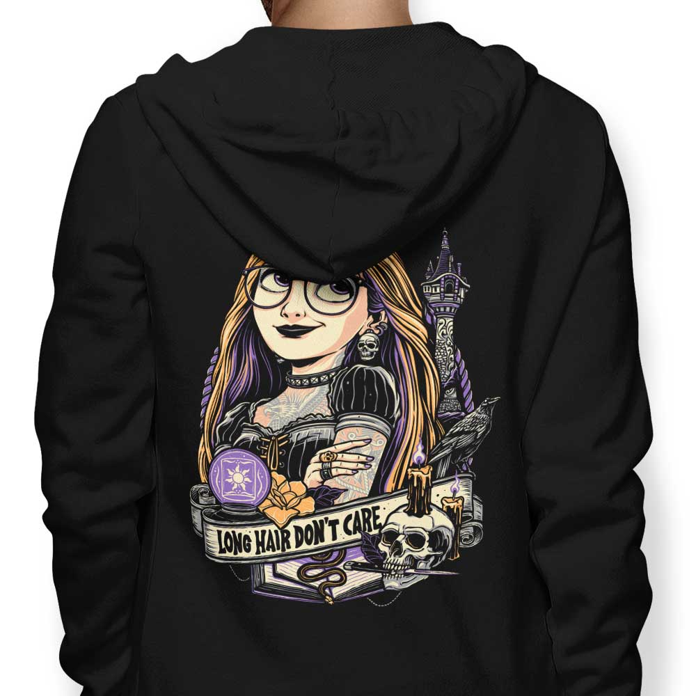 Long Hair, Don't Care - Adult & Kids T-Shirts, Sweatshirts & Hoodies apparel design preview 1