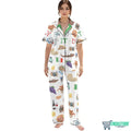 Long Italy Roma Travel Pajama Set product image