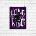 Long Live the King Poster - Adult & Kids T-Shirts, Sweatshirts & Hoodies apparel design preview 1