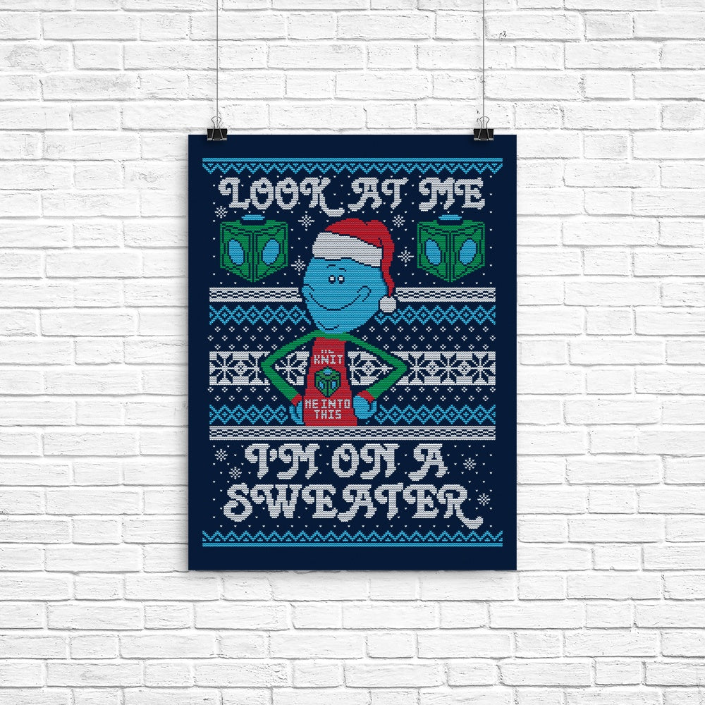 Look at Me Sweater Poster - Adult & Kids T-Shirts, Sweatshirts & Hoodies apparel design preview 1